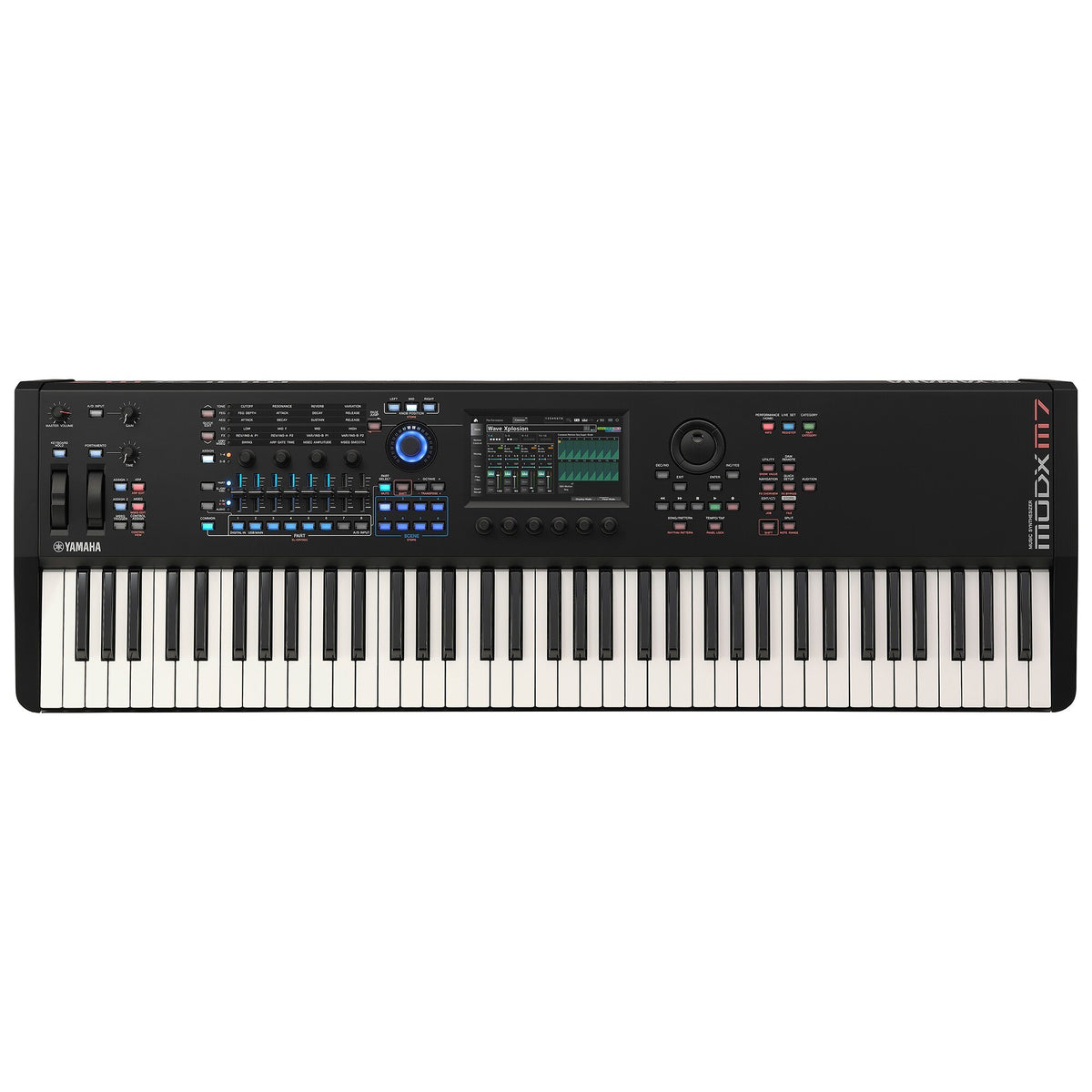 Đàn Synthesizer Yamaha MODX M7 - bảng điều khiển