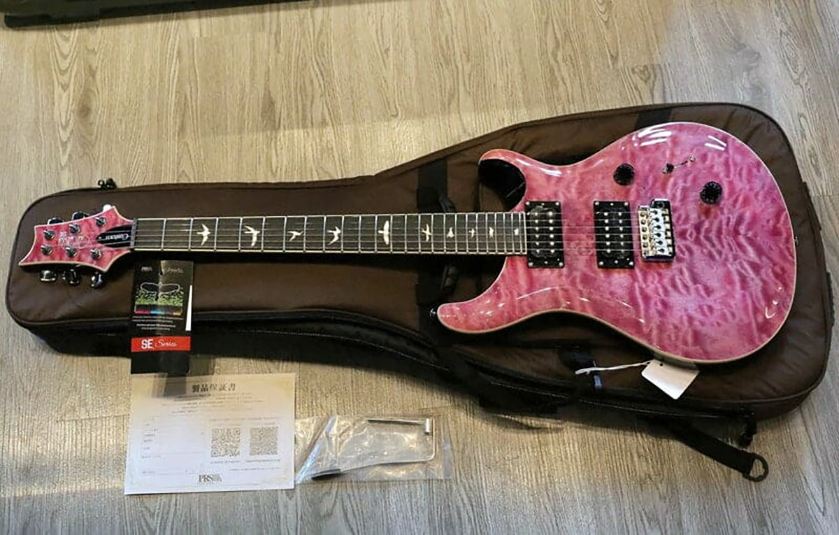 Đàn Guitar Điện PRS SE Custom 24 Quilt Violet / Quilted Maple Top 2024