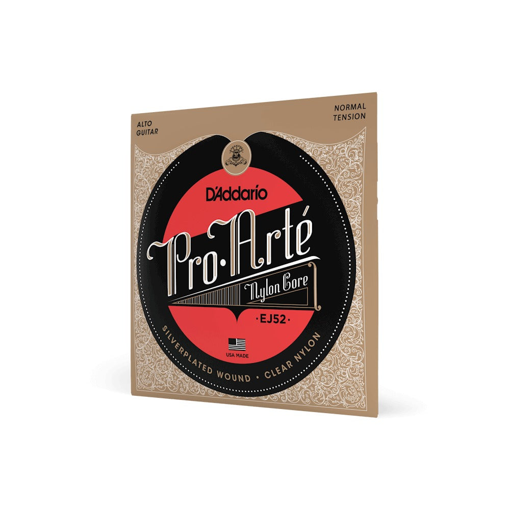Dây D'Addario EJ52 Pro-Arté Nylon – bao bì mặt trước dây đàn guitar classic