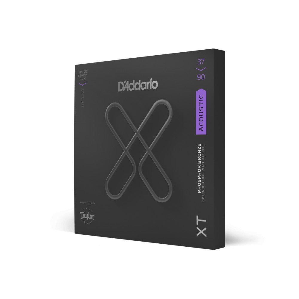 Dây D'Addario XTB3790GS XT Phosphor Bronze 37-90 Custom Light GS Mini – bao bì