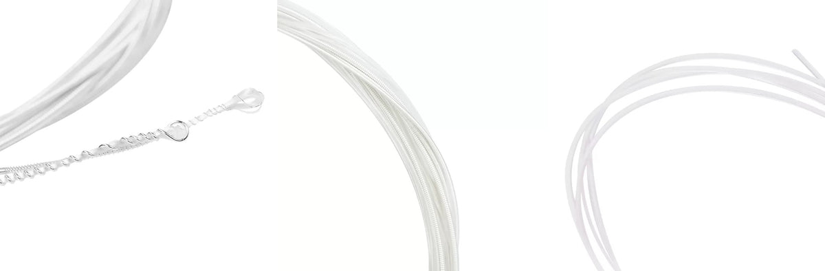 Cận cảnh dây cao và dây trầm bộ Alice AC130 (ảnh của Alice)