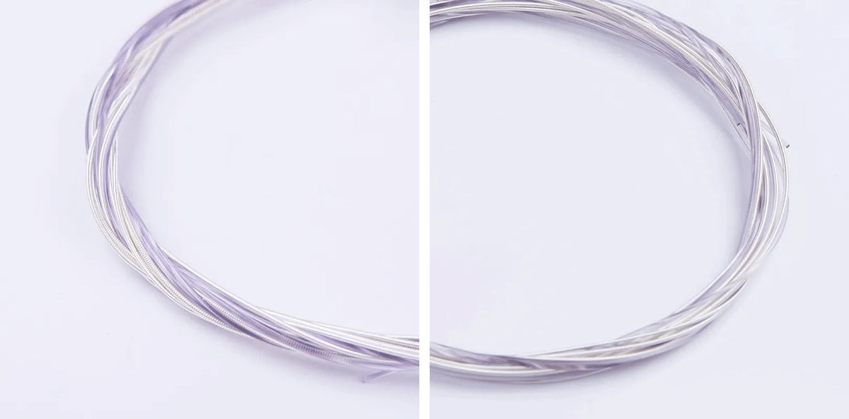 Cận cảnh dây cao và dây trầm bộ Alice AC139 (ảnh của Alice)