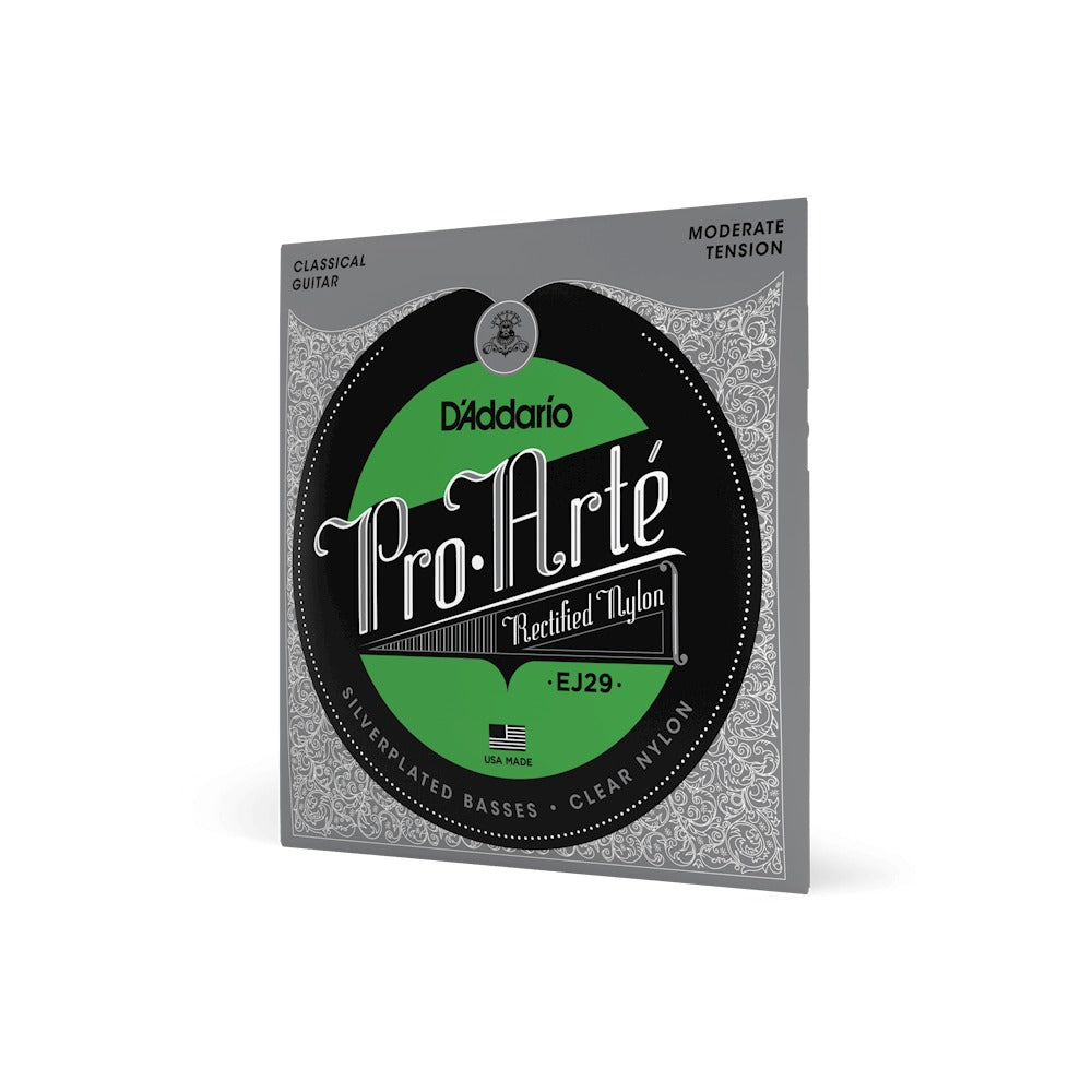 Dây D'Addario EJ29 Pro-Arté Rectified – bao bì mặt trước dây đàn guitar classic