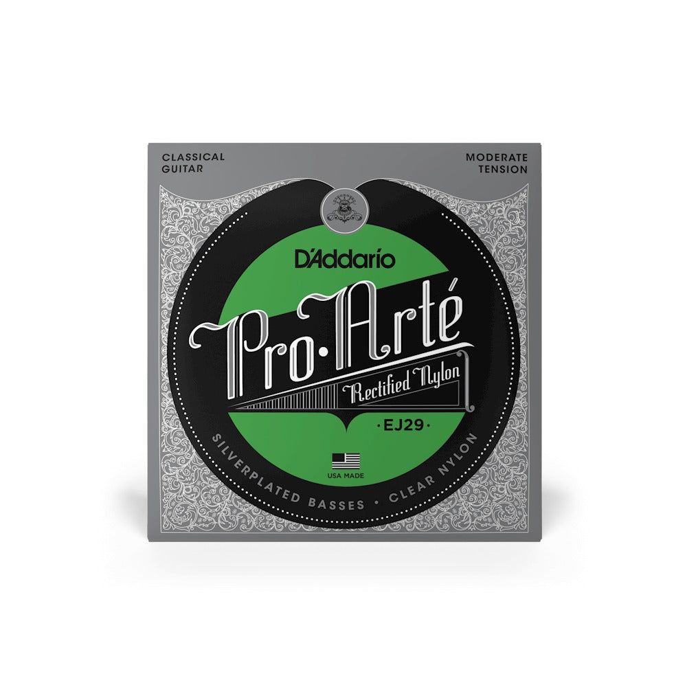 Bao bì dây D'Addario EJ29 chụp thẳng mặt trước