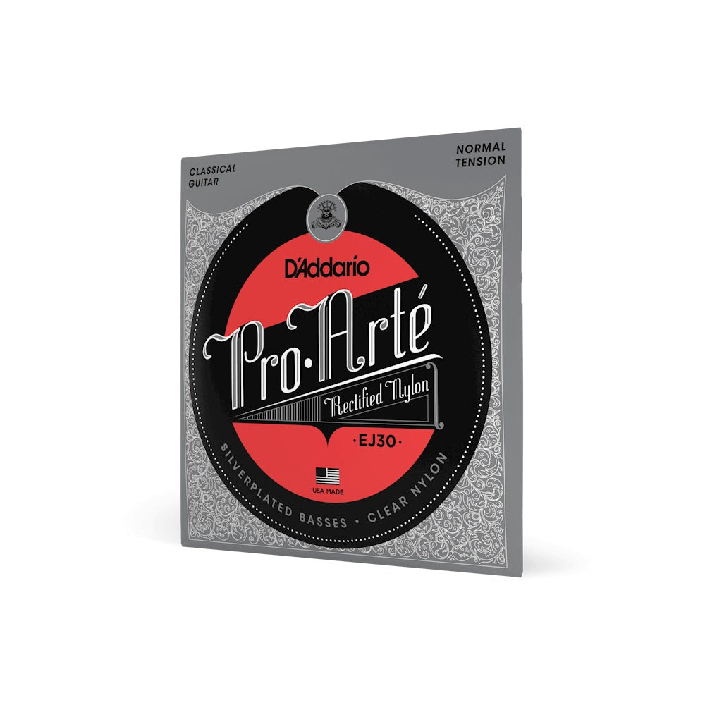 Dây D'Addario EJ30 Pro-Arté Rectified – bao bì mặt trước dây đàn guitar classic