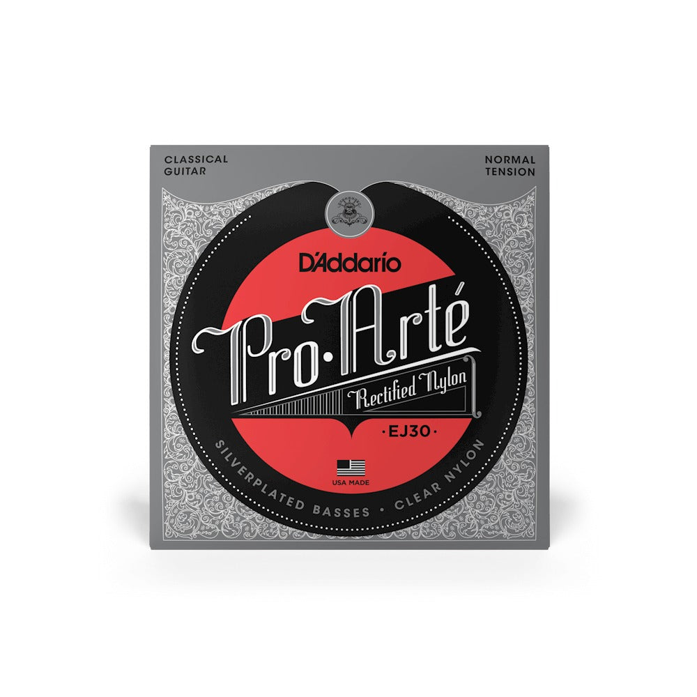 Bao bì dây D'Addario EJ30 chụp thẳng mặt trước