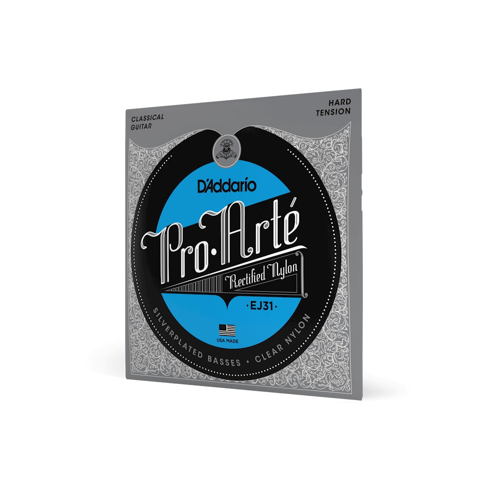 Dây D'Addario EJ31 Pro-Arté Rectified – bao bì mặt trước dây đàn guitar classic