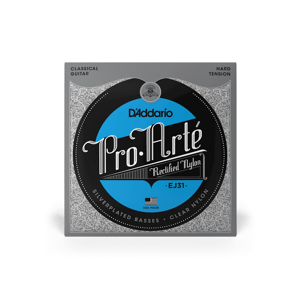 Bao bì dây D'Addario EJ31 chụp thẳng mặt trước