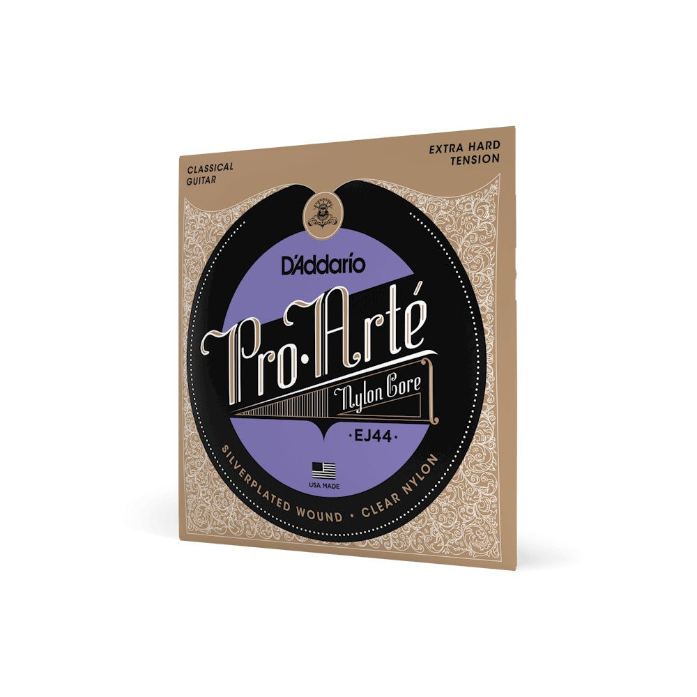 Dây D'Addario EJ44 Pro-Arté Nylon – bao bì mặt trước dây đàn guitar classic