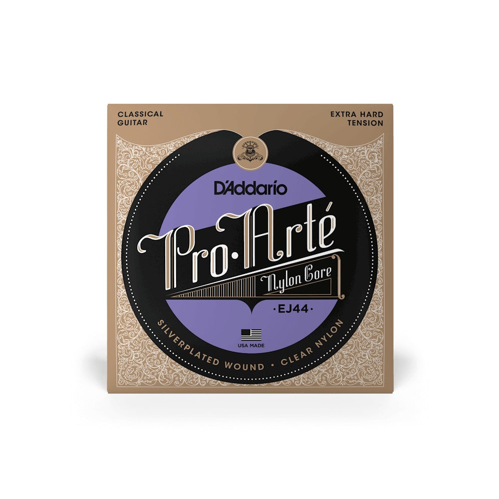 Bao bì dây D'Addario EJ44 chụp thẳng mặt trước