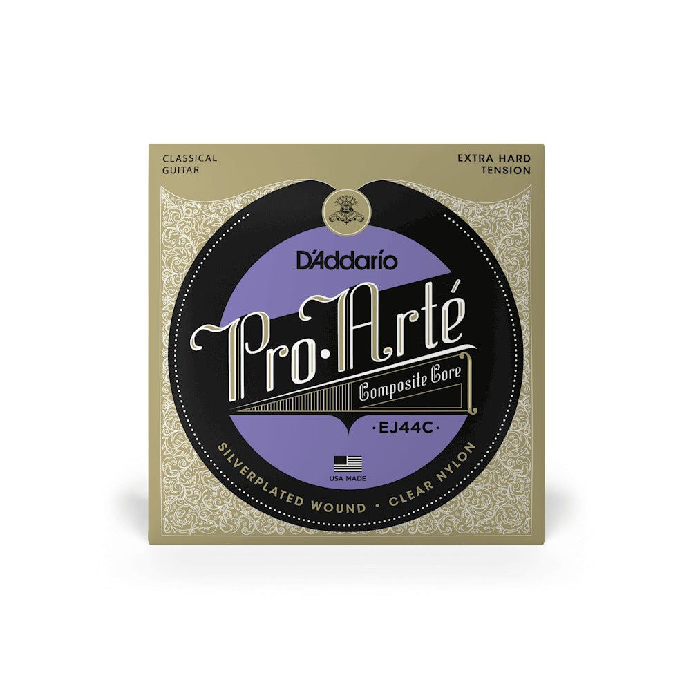 Bao bì dây D'Addario EJ44C chụp thẳng mặt trước