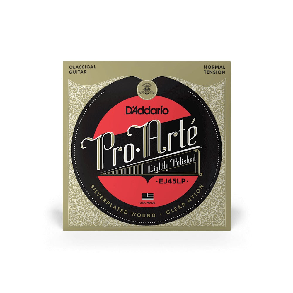 Bao bì dây D'Addario EJ45LP chụp thẳng mặt trước