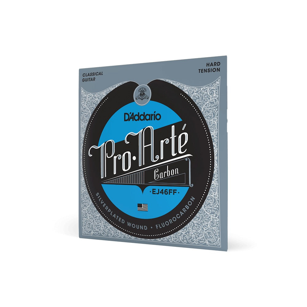 Dây D'Addario EJ46FF Pro-Arté Carbon – bao bì mặt trước dây đàn guitar classic