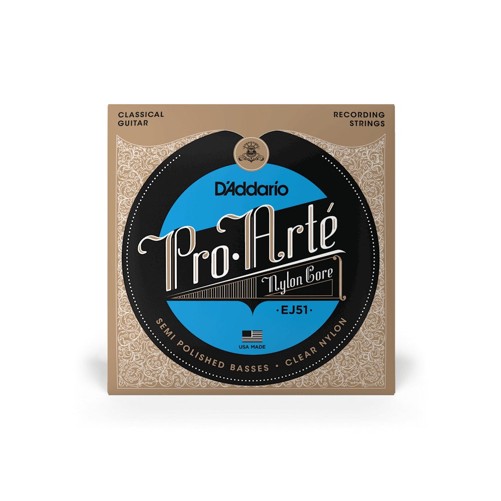 Bao bì dây D'Addario EJ51 chụp thẳng mặt trước