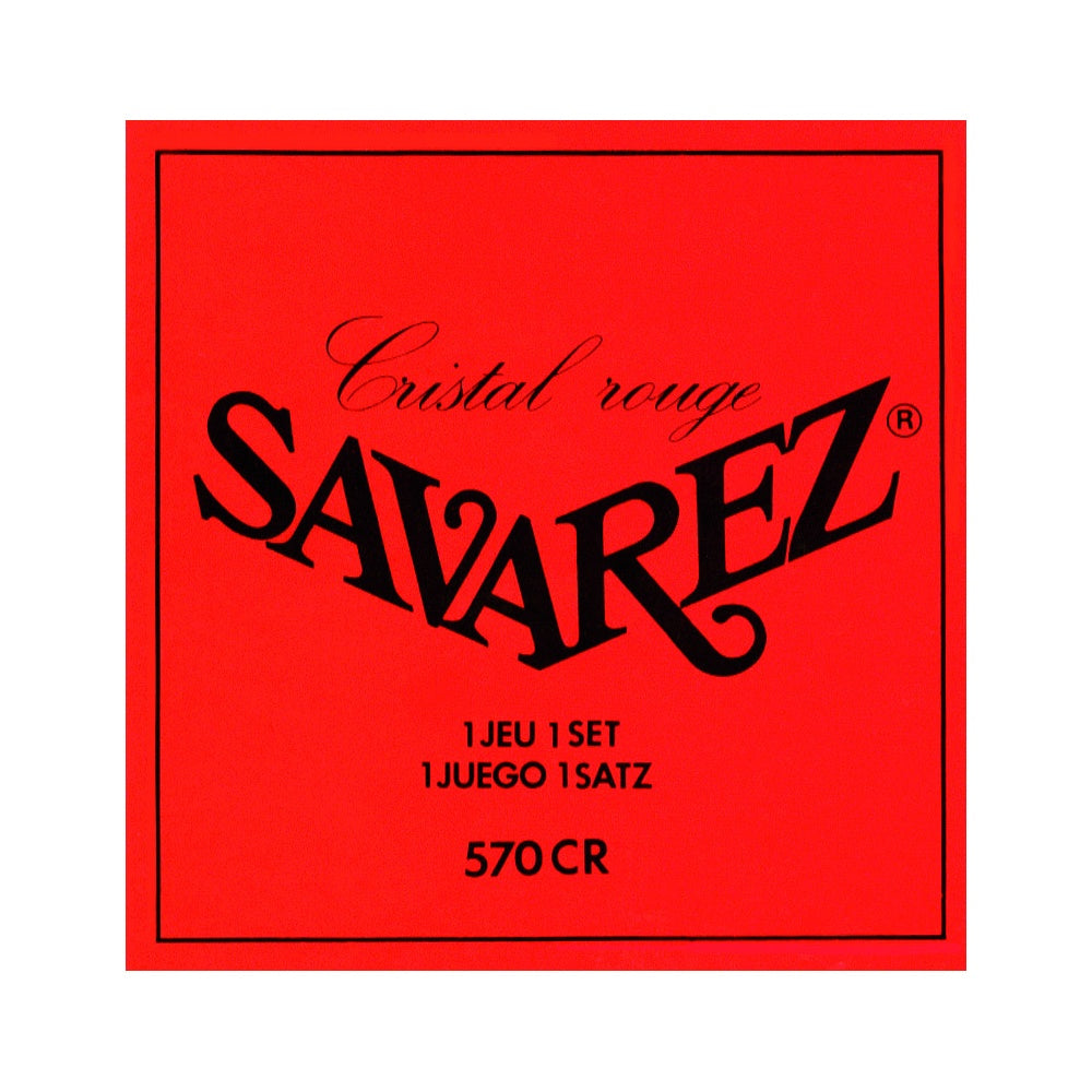 Dây Savarez 570CR Cristal Soliste 570 Normal Tension – bao bì mặt trước bộ dây đàn guitar classic