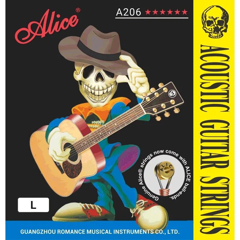 Dây Alice A206-L Hợp Kim Mạ Đồng 12-53 Light – bao bì mặt trước