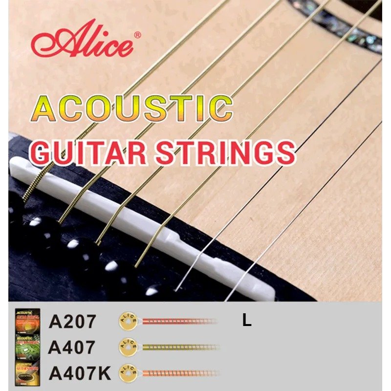 Dây Alice A207-L Hợp Kim Mạ Đồng 12-53 Light – bao bì mặt trước