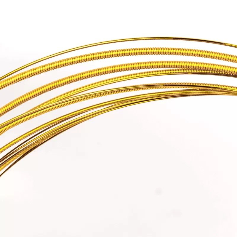 Cận cảnh dây Alice AWR49J-L Phosphor Bronze Golden – ảnh của Alice (1)