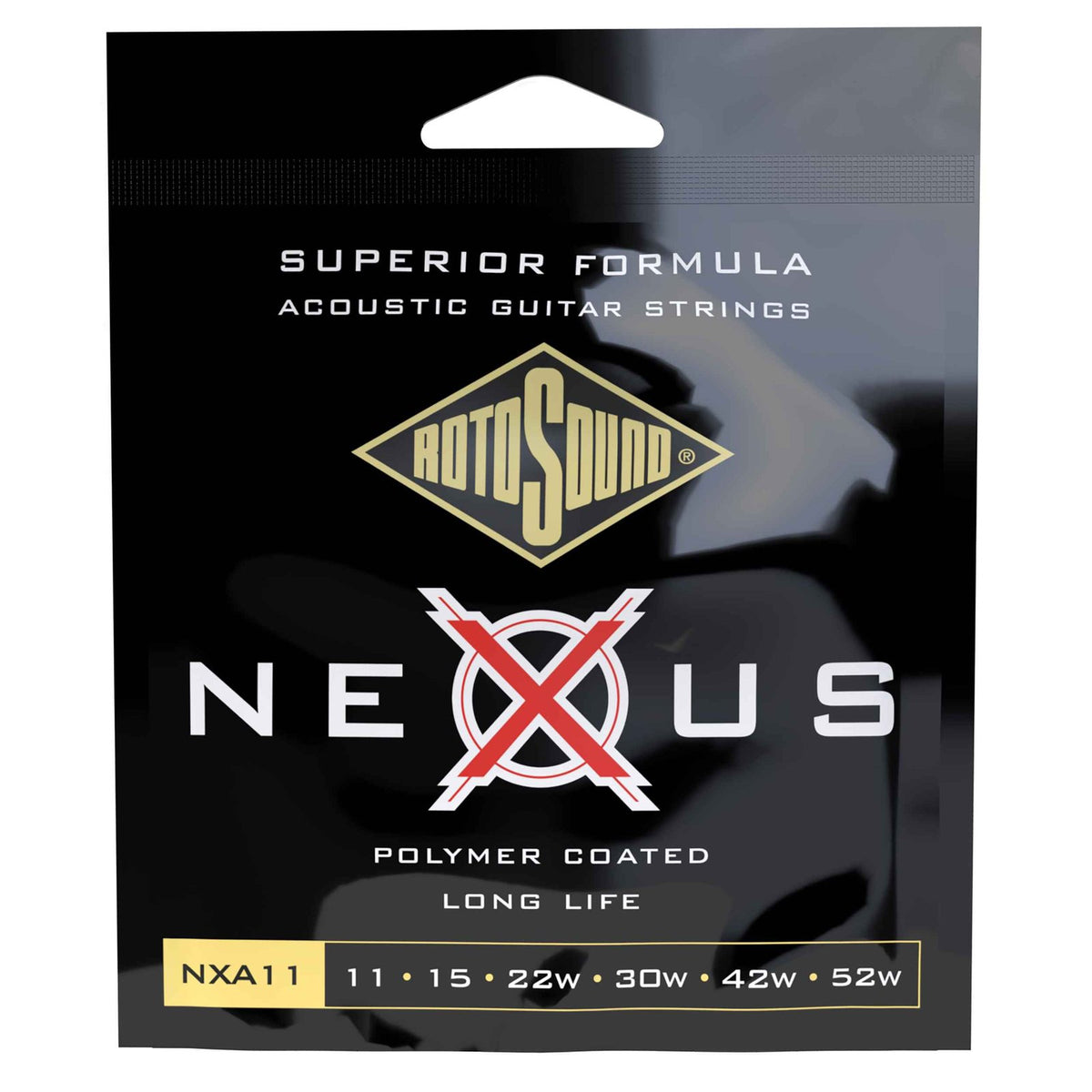 Rotosound NXA11 – cỡ 11-52 Light, cùng dòng Nexus Acoustic với NXA10