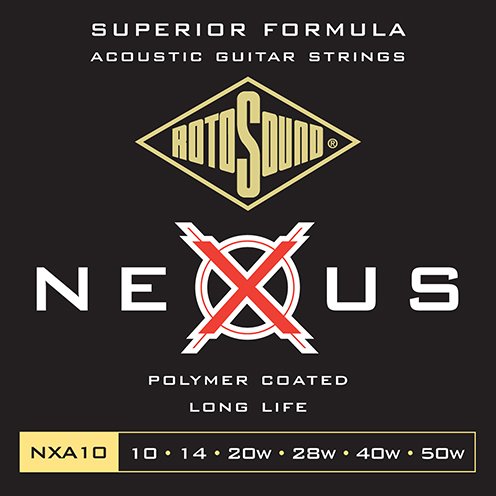 Thiết kế bao bì Rotosound Nexus NXA10 – cùng dòng với NXA11