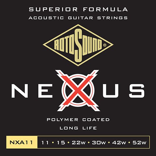 Thiết kế bao bì Rotosound Nexus NXA11 – cùng dòng với NXA12