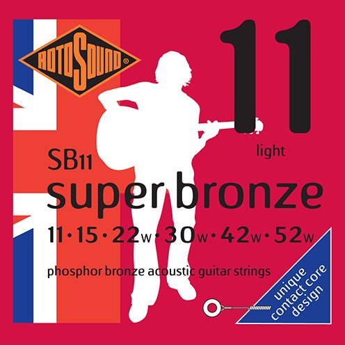Thiết kế bao bì dây Rotosound SB11 Super Bronze