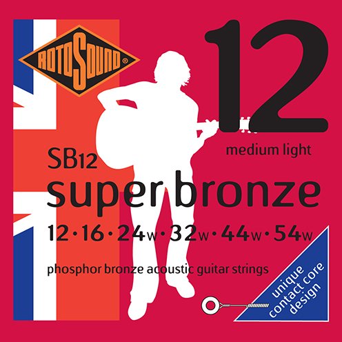 Thiết kế bao bì dây Rotosound SB12 Super Bronze
