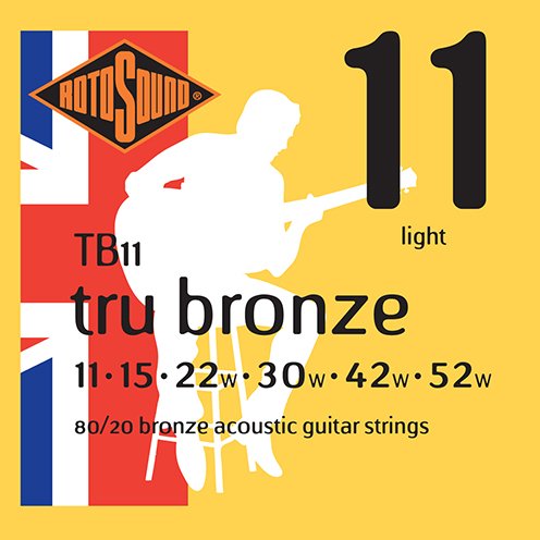 Thiết kế bao bì dây Rotosound TB11 Tru Bronze