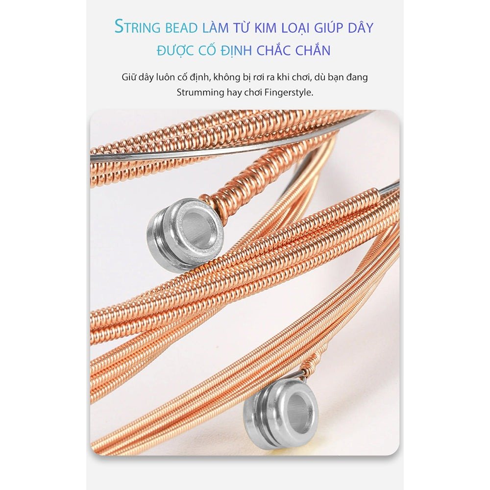 Khoen đầu dây (string bead) bằng kim loại của dây Dazzle