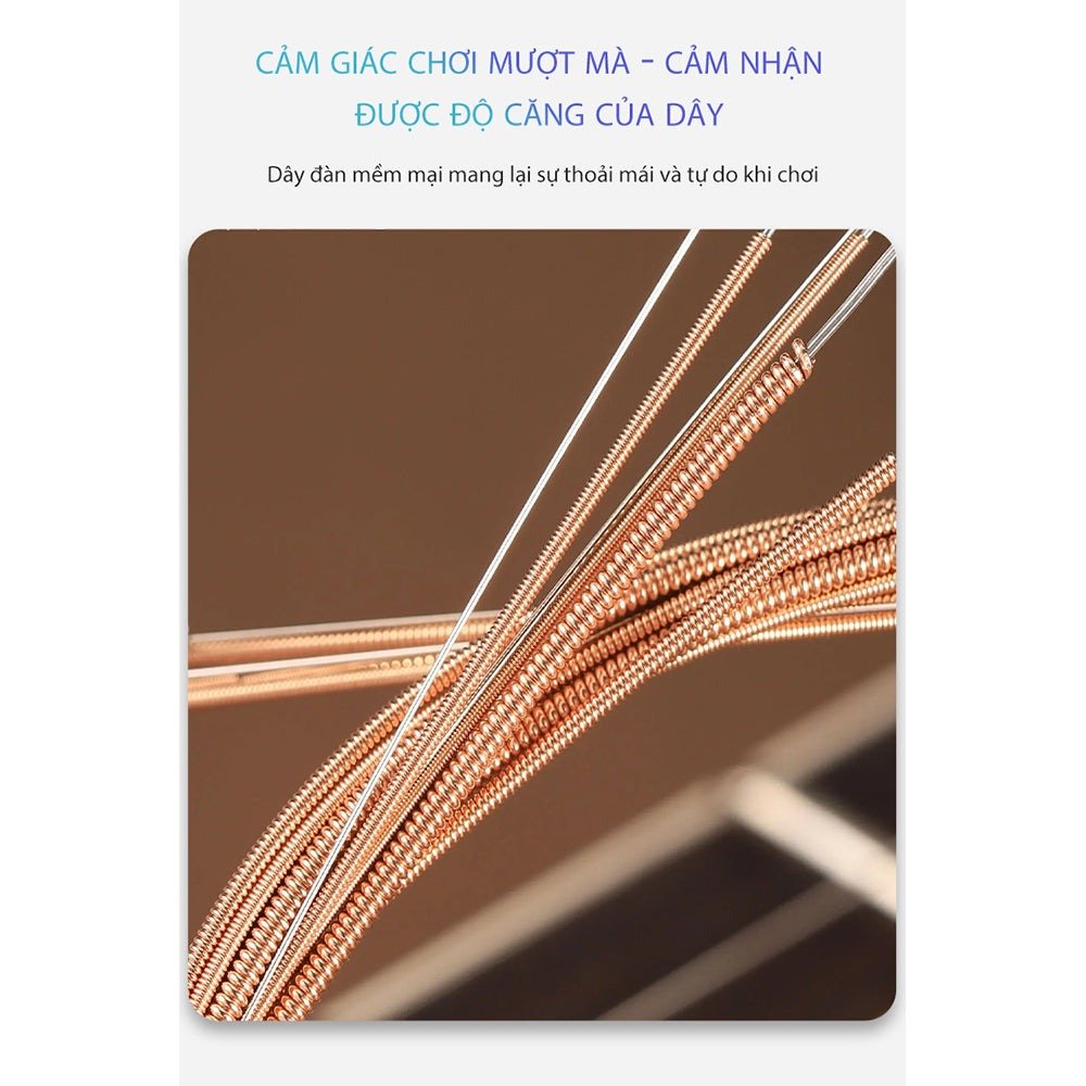 Cảm giác chơi mượt mà của dây Dazzle