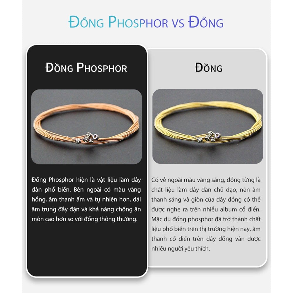 Đồng phosphor và đồng – khác nhau thế nào (tài liệu Dazzle)