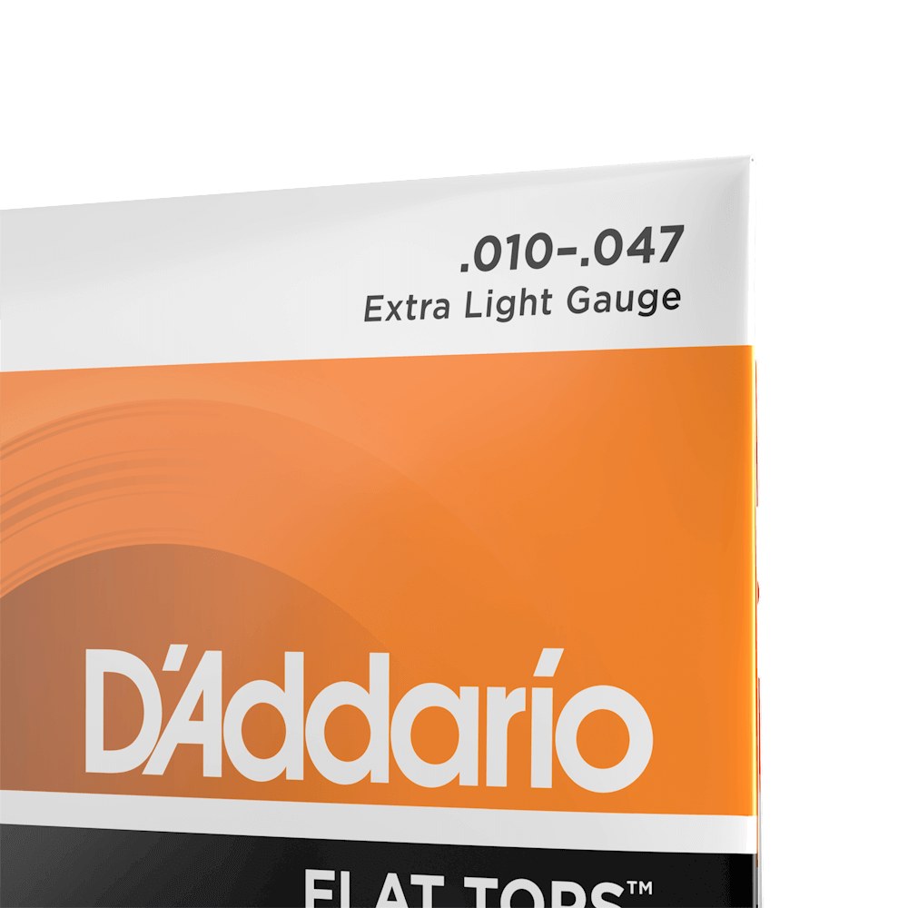 Cận cảnh bao bì dây D'Addario EFT15 10-47 Extra Light