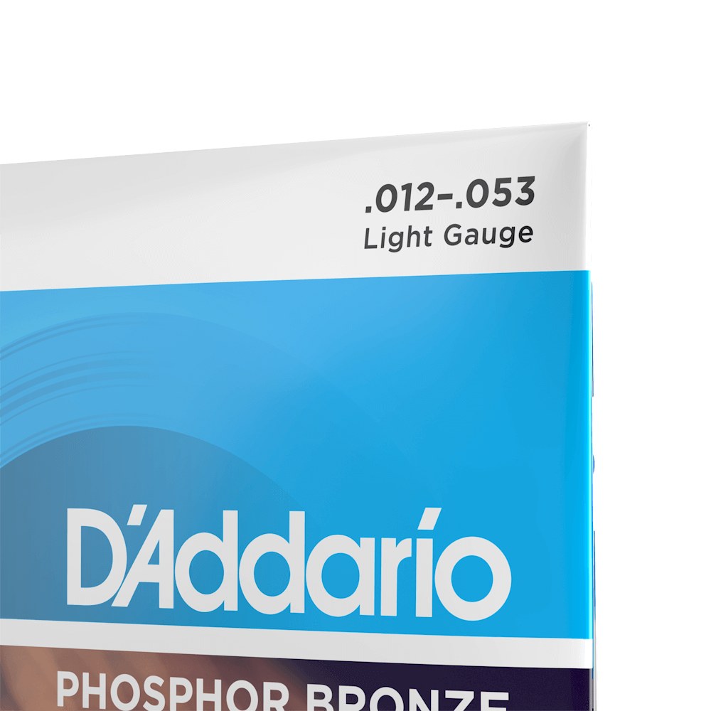 Cận cảnh bao bì dây D'Addario EJ16 12-53 Light