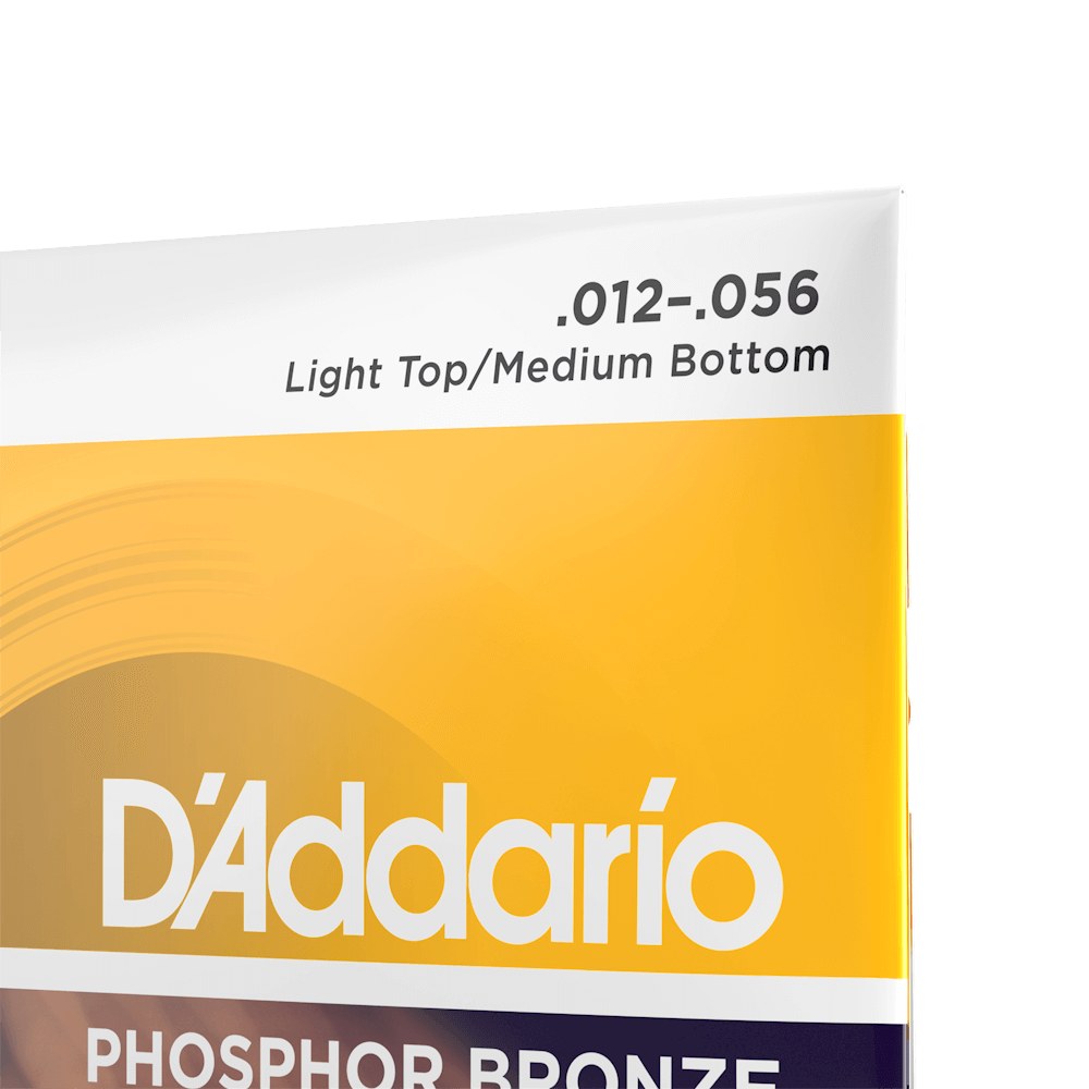 Cận cảnh bao bì dây D'Addario EJ19 12-56 Light Top/Medium Bottom Bluegrass