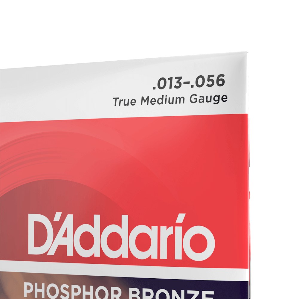 Cận cảnh bao bì dây D'Addario EJ24 13-56 True Medium