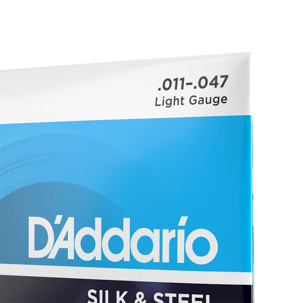 Cận cảnh bao bì dây D'Addario EJ40 11-47 Light