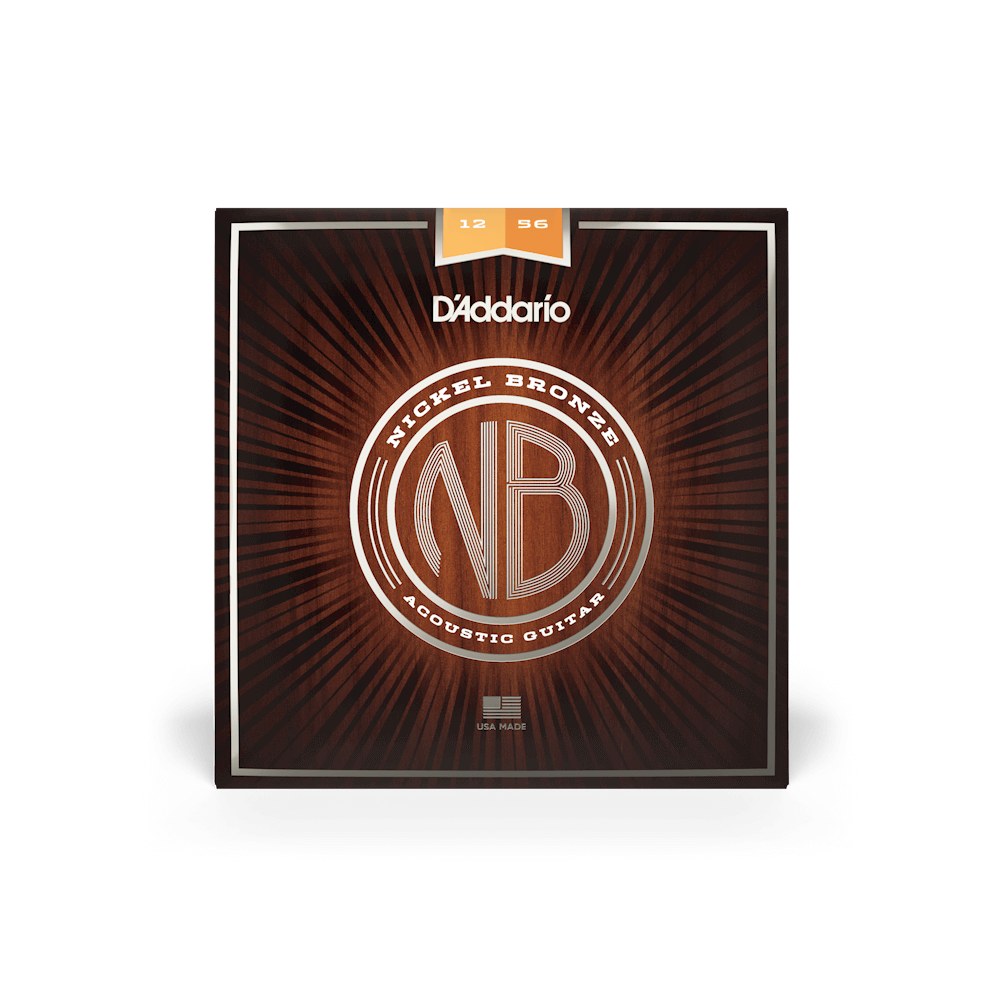 Bao bì dây D'Addario NB1256 cỡ 12-56 Light Top/Medium Bottom – mặt trước
