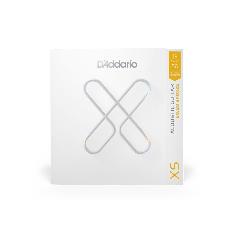 Bao bì dây D'Addario XSABR1256 cỡ 12-56 Light Top/Medium Bottom – mặt trước