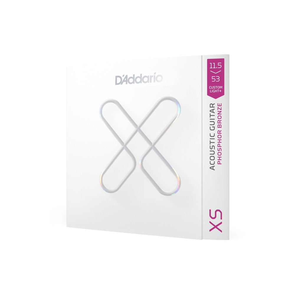 Dây D'Addario XSAPB11553 XS Phosphor Bronze 11.5-53 Custom Light Plus – bao bì