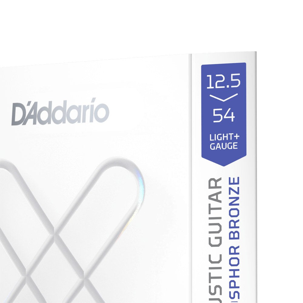 Cận cảnh bao bì dây D'Addario XSAPB12554 12.5-54 Light Plus