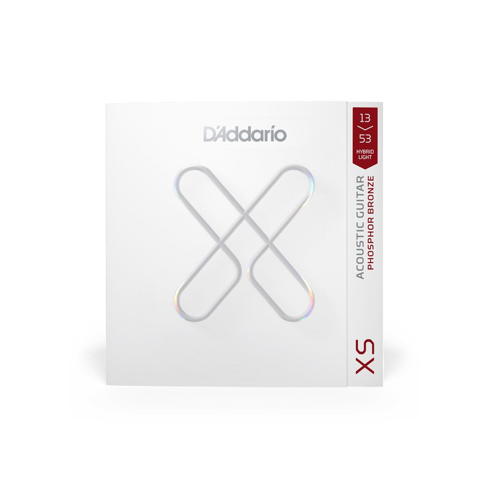 Bao bì dây D'Addario XSAPB1353 cỡ 13-53 Hybrid Light – mặt trước
