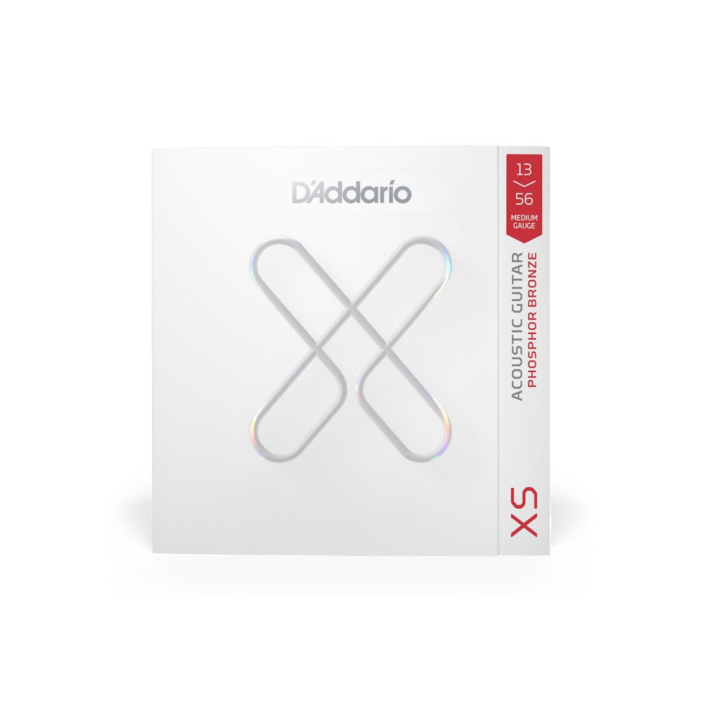 Bao bì dây D'Addario XSAPB1356 cỡ 13-56 Medium – mặt trước