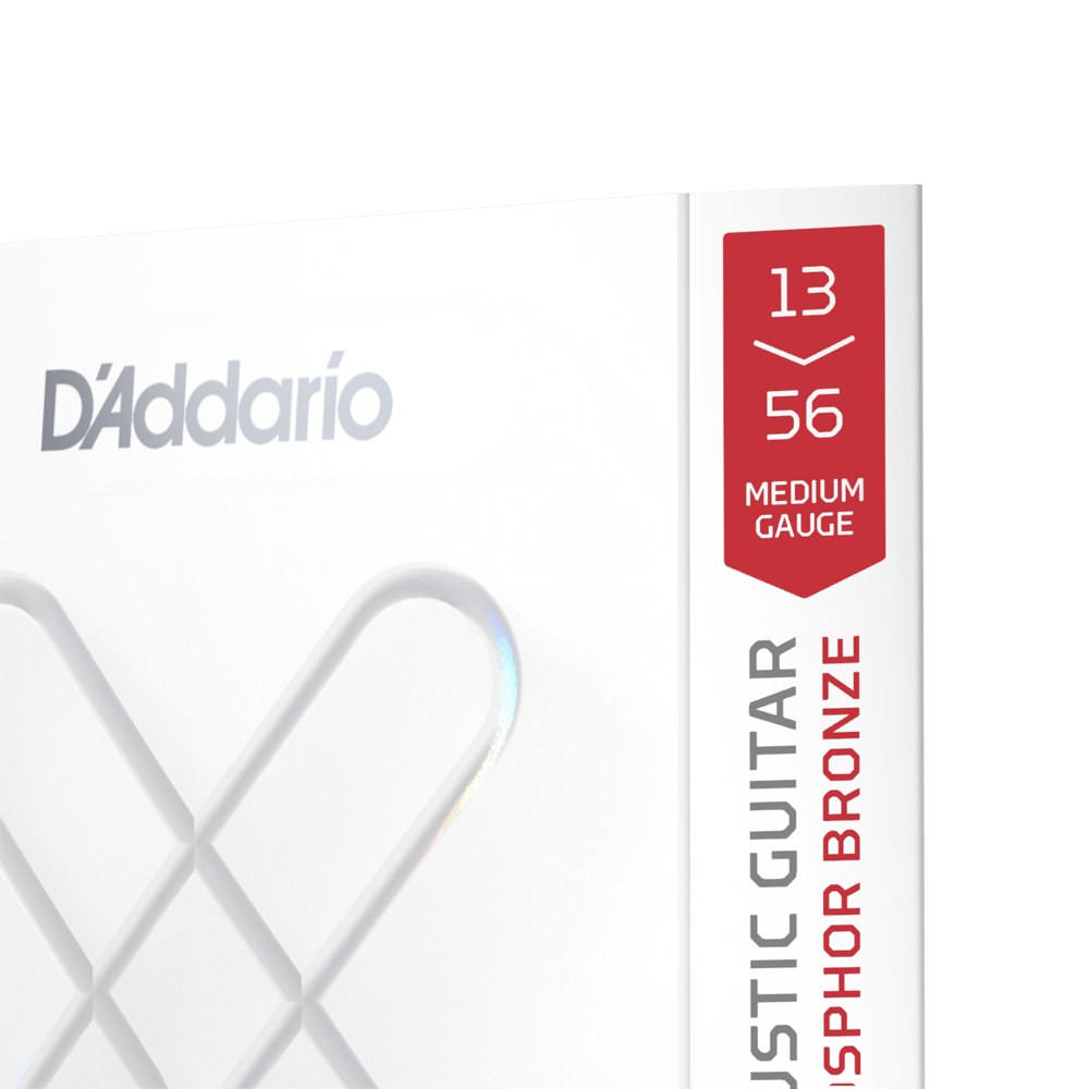 Cận cảnh bao bì dây D'Addario XSAPB1356 13-56 Medium