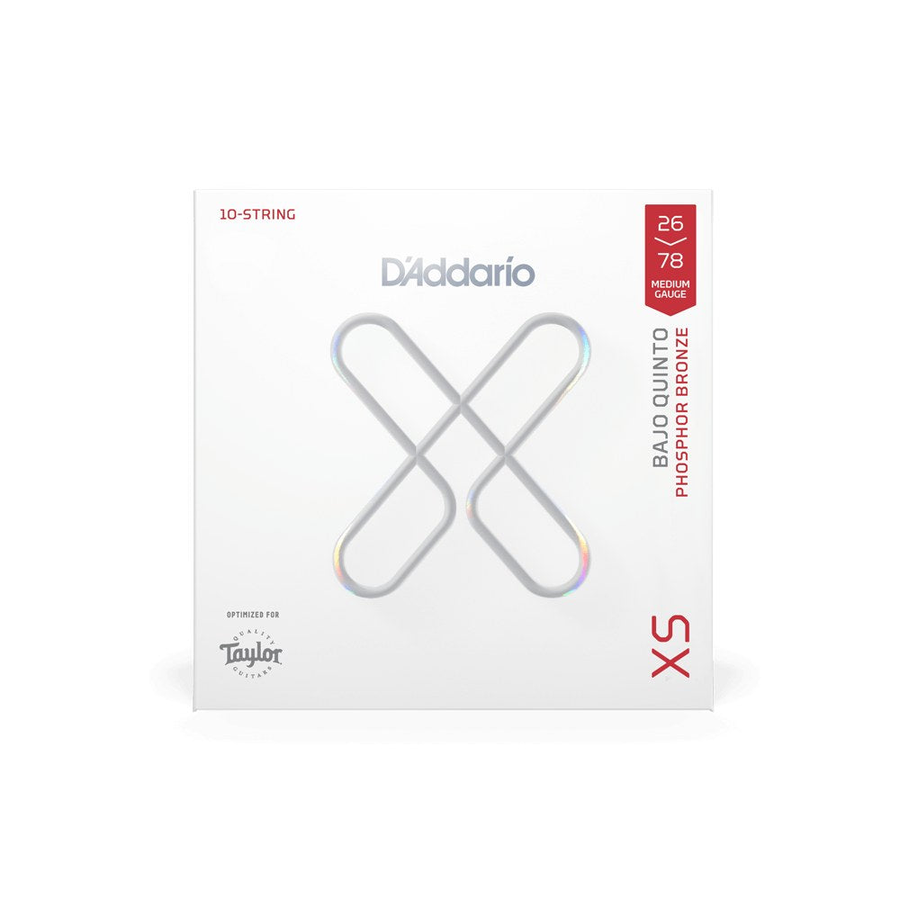 Bao bì dây D'Addario XSAPB2678 cỡ 26-78 (Bajo Quinto) – mặt trước