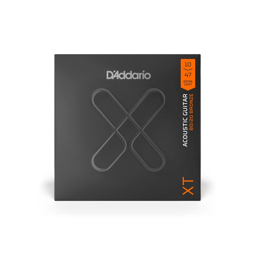 Bao bì dây D'Addario XTABR1047 cỡ 10-47 Extra Light – mặt trước