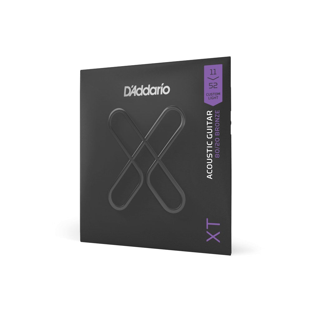 Dây D'Addario XTABR1152 XT 80/20 Bronze 11-52 Custom Light – bao bì