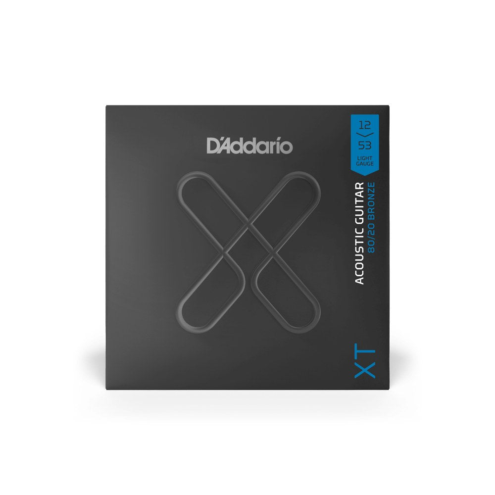 Bao bì dây D'Addario XTABR1253 cỡ 12-53 Light – mặt trước