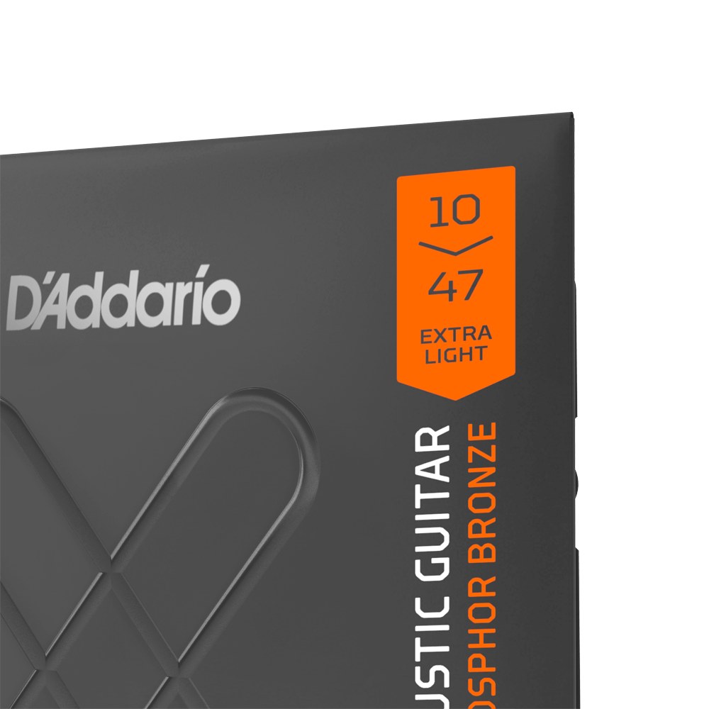 Cận cảnh bao bì dây D'Addario XTAPB1047 10-47 Extra Light