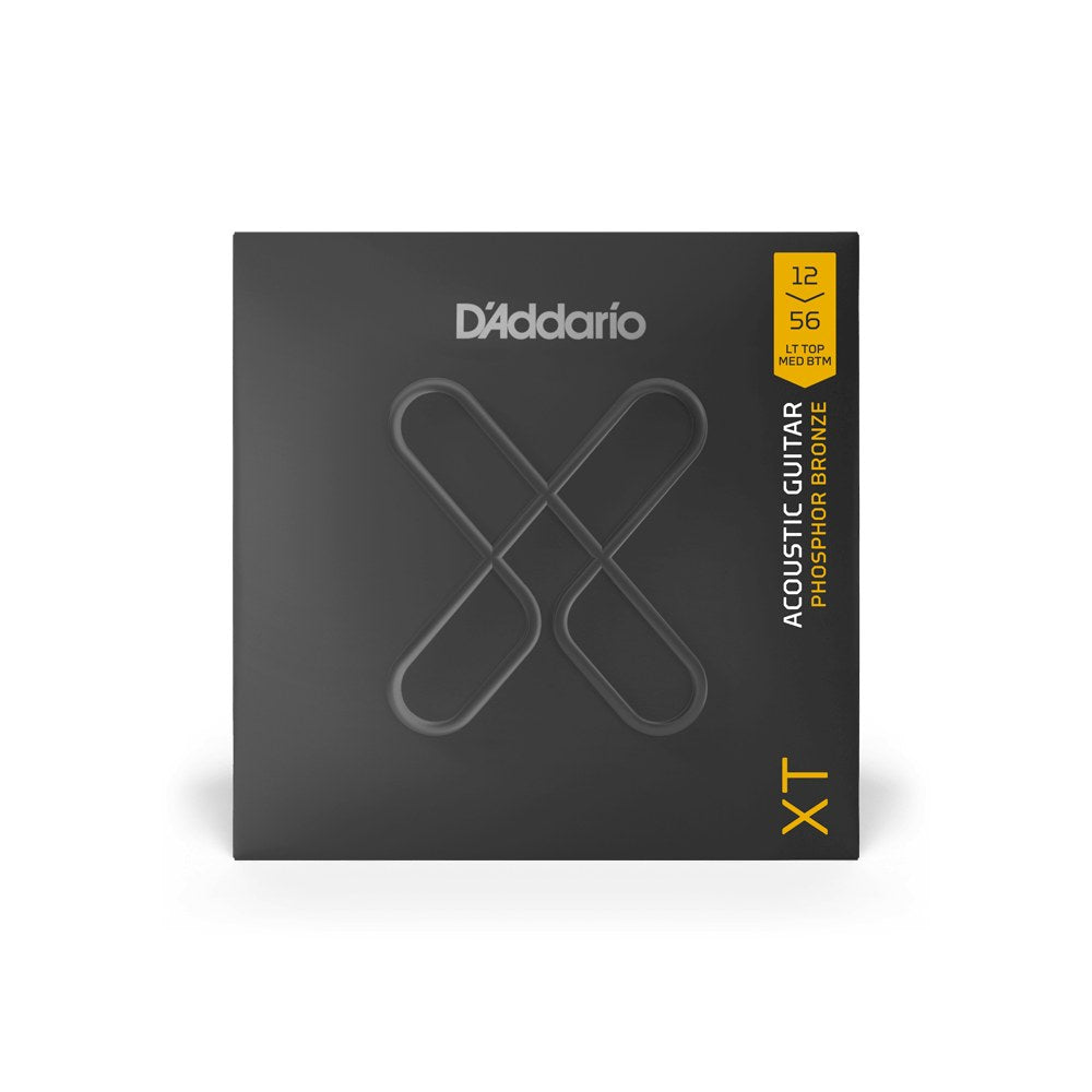 Bao bì dây D'Addario XTAPB1256 cỡ 12-56 Light Top/Medium Bottom – mặt trước