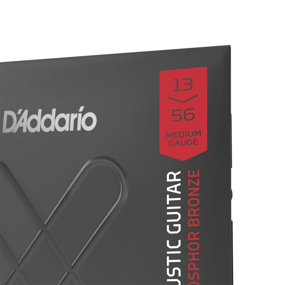 Cận cảnh bao bì dây D'Addario XTAPB1356 13-56 Medium